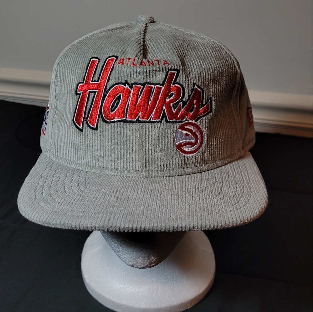 Men Atlanta Hawks NBA Snapback Gray Hat